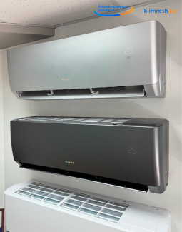 Кондиционер Gree Pular Arctic Inverter R32 GWH12AGC-K6DNA4F (чёрный) до 35 м² от 24 дБ с Wi-Fi