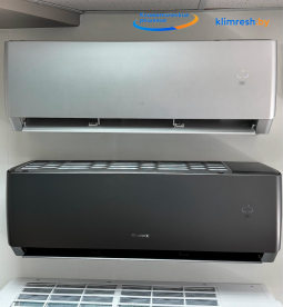 Кондиционер Gree Pular Arctic Inverter R32 GWH18AGDXD-K6DNA4E (чёрный) до 50 м² от 26 дБ с Wi-Fi 