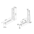 Кронштейн сварной Kardesler Metal KM07-WHB750-EH-W7 750мм 