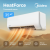 Кондиционер Midea HeatForce Inverter MSHP-12N8D6-I/MSHP-12N8D6-O до 35 м² от 23 дБ